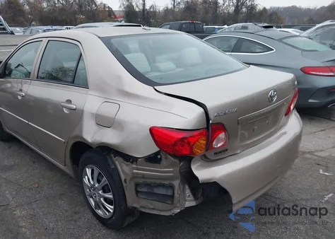 2010 Toyota Corolla Le из США, поврежденный, VIN 2T1BU4EE9AC527356